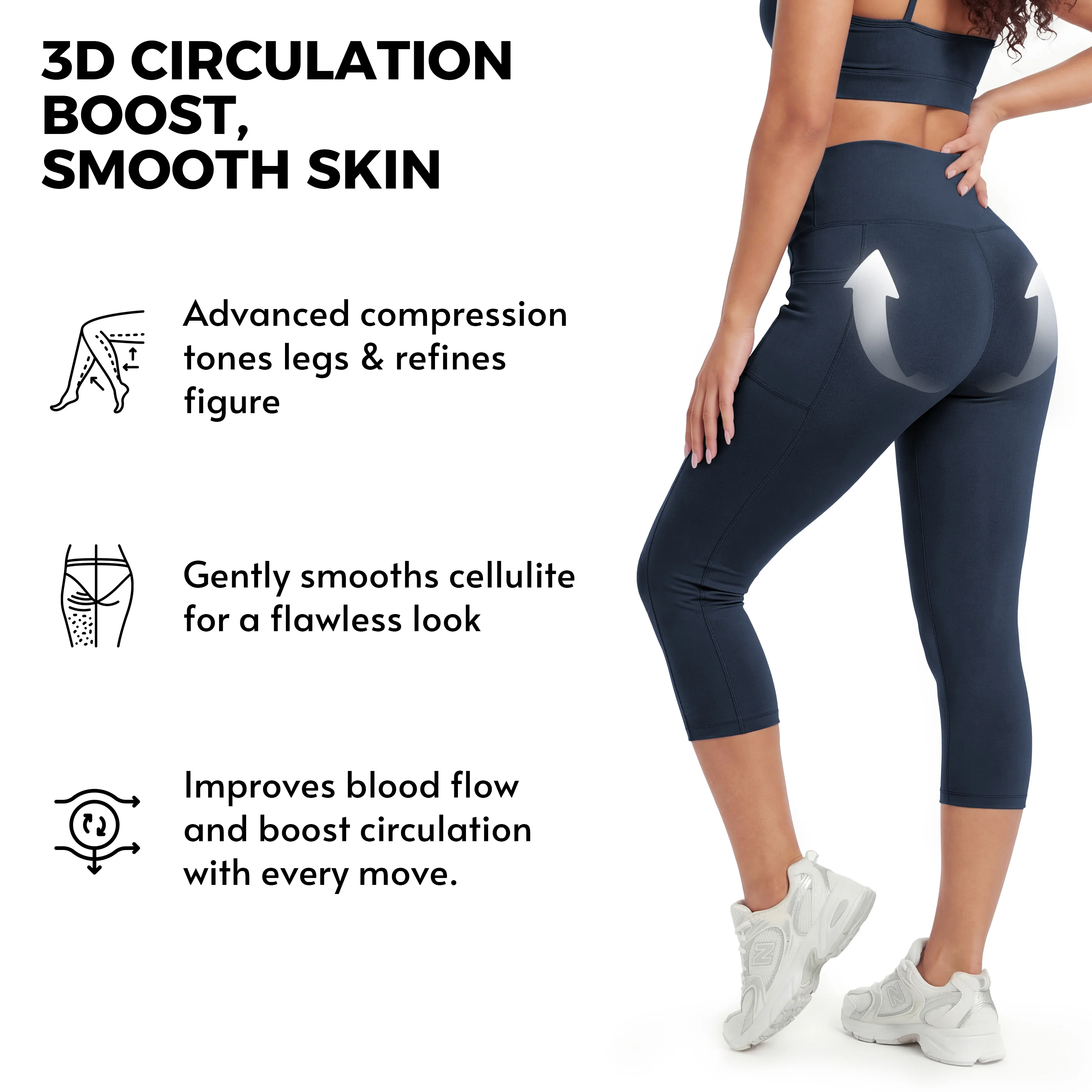 SILIX™ Butt-Lifting Tummy Control Pocket Capris - Image 18