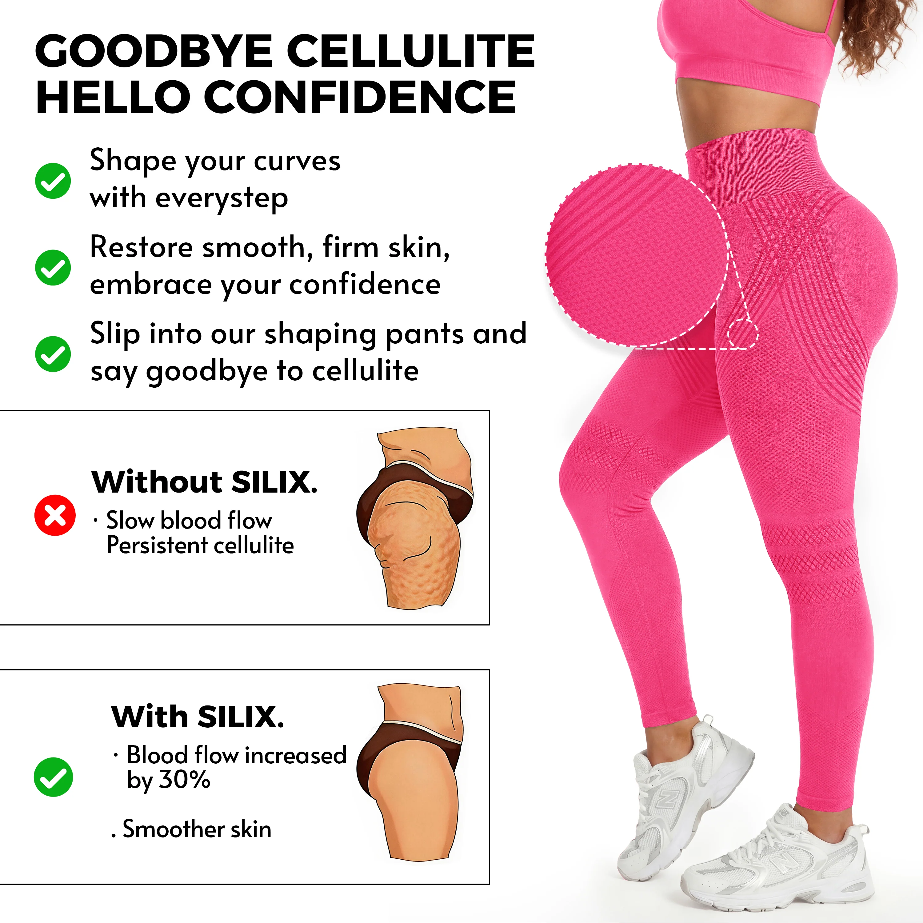 SUMMER SALE | Lightweight 3D Anti-Cellulite Leggings - Image 8