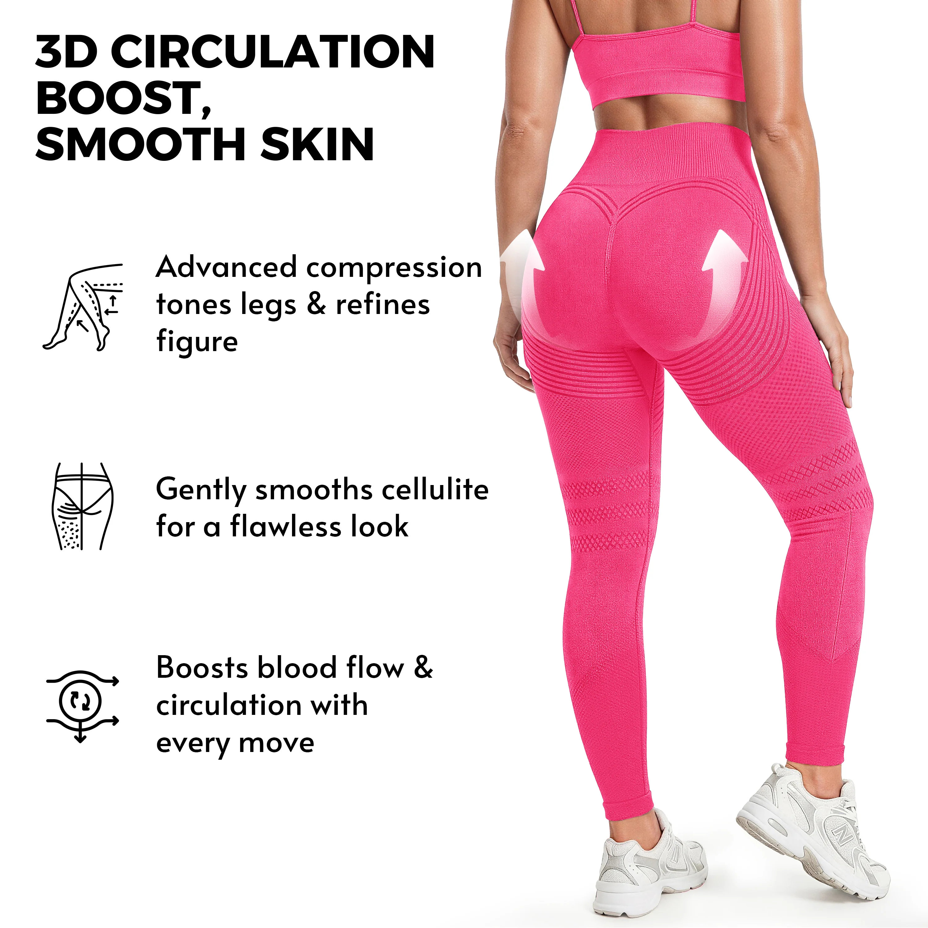 SUMMER SALE | Lightweight 3D Anti-Cellulite Leggings - Image 9